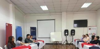 Al acto asistieron representantes y técnicos del CCPD de Riobamba y Ambato