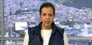 María Paula Romo, ministra de Gobierno dio a conocer cifras este 8 de abril, mediante rueda de prensa virtual.