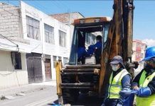 Personal técnico de EpEmapar ha trabajado durante toda la cuarentena (Foto referencial).