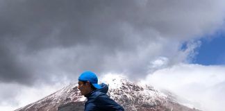 Joselito Moreno destacado deportista de trail running e integrante del Club “Hieleros Ecuador”