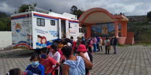 Personal médico del Centro de Salud Tipo B del Patronato Provincial visitó el cantón Guano.