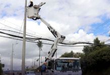 trabajos de mejoras de alumbrado