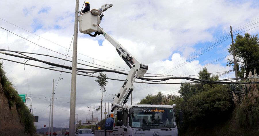 trabajos de mejoras de alumbrado