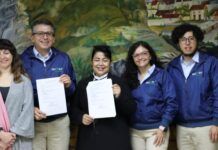 firma de convenio con Eco Sur