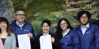 firma de convenio con Eco Sur