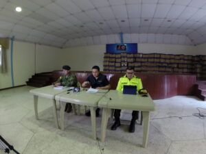Las autoridades de la provincia de Chimborazo encabezadas por el Gobernador, Hubo Fernández dieron a conocer los saldos negativos de las manifestaciones.