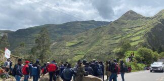 Paro en Alausí- Nizag