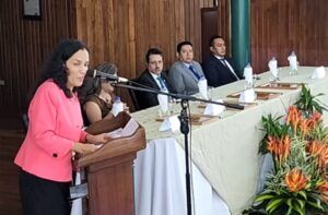 Dra. Tania Massón Presidenta de la Corte de Justicia de Pastaza