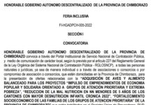 Convocatoria