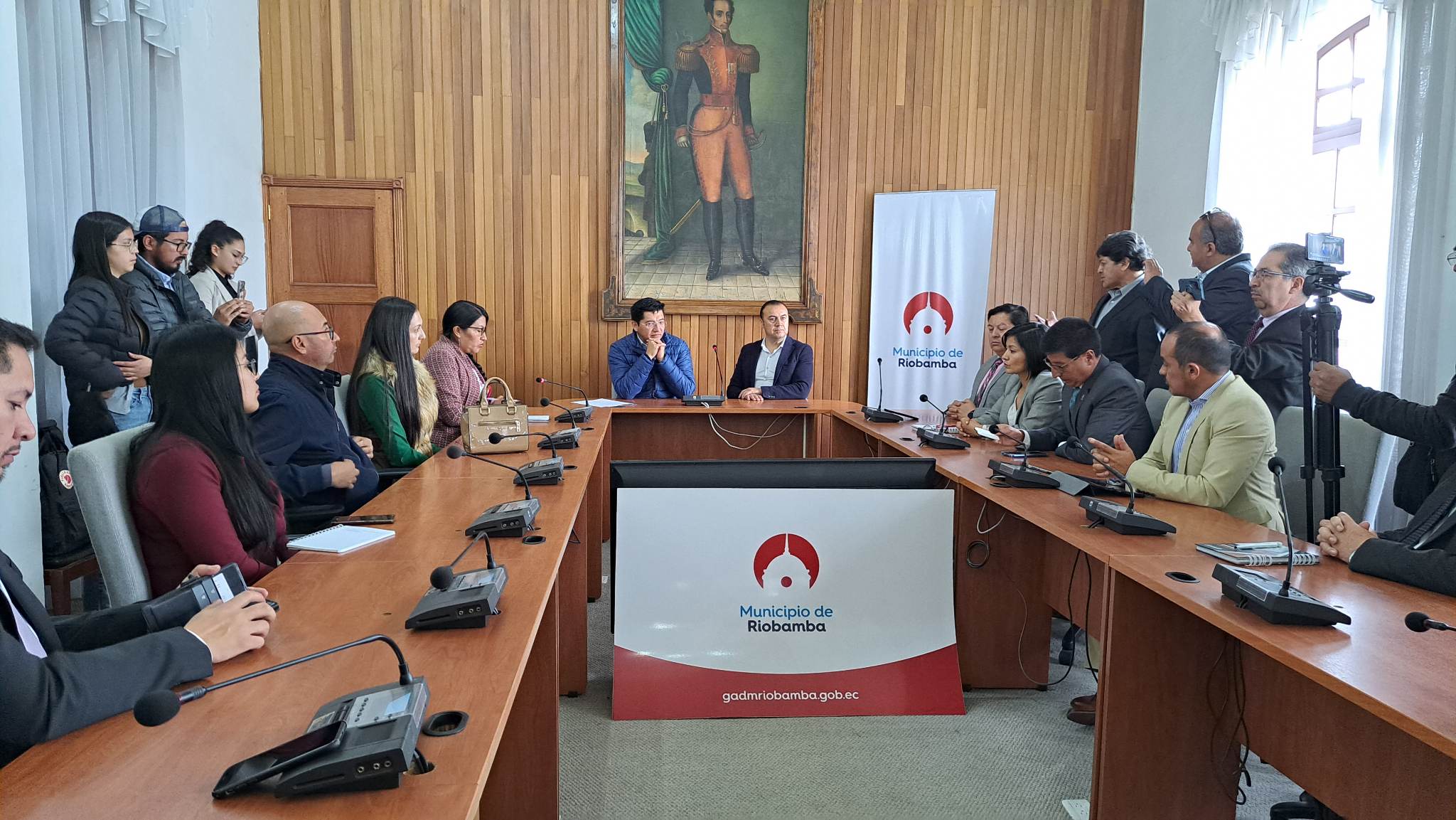 Arrancó la “Transición” en el Municipio de Riobamba