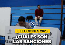 Voto en urna 20 agosto 2023