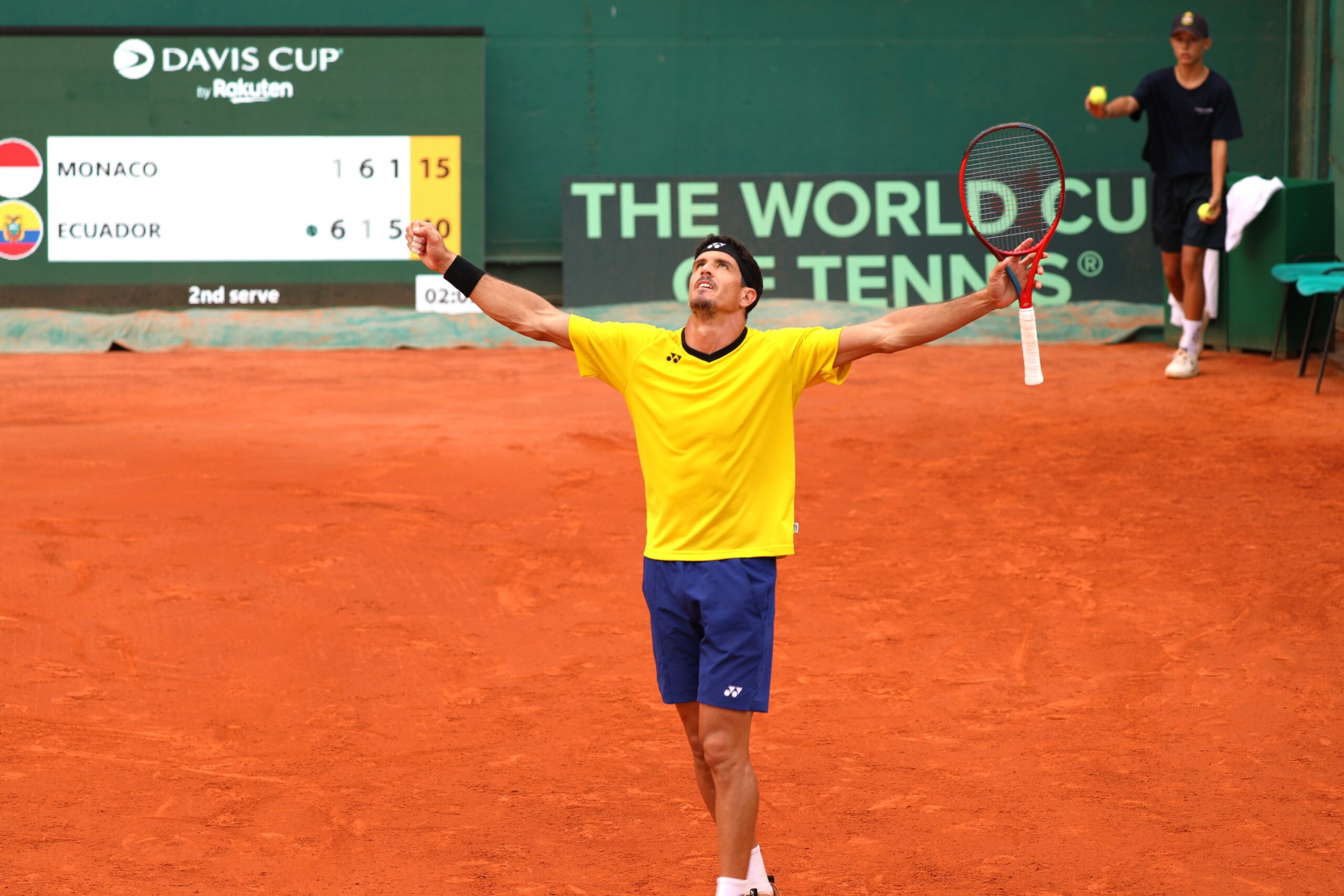 Ecuador vuelve a ser protagonista luego de casi una década en el tenis
