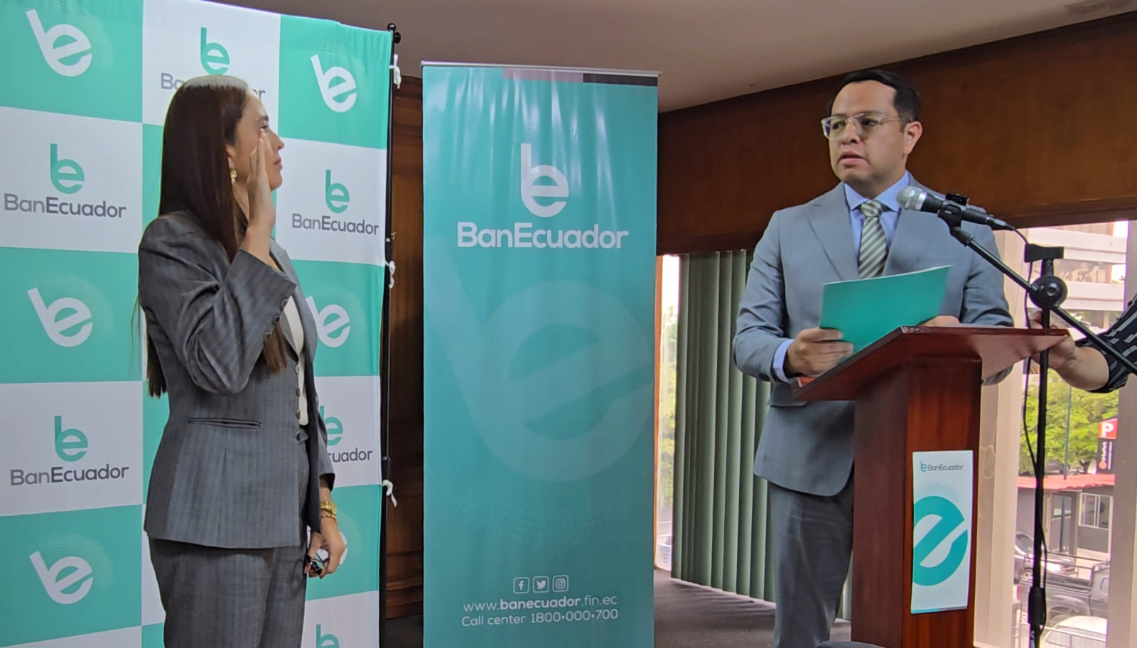 Maricela Dolores Vera Crespo assumed the position of General Manager of BanEcuador