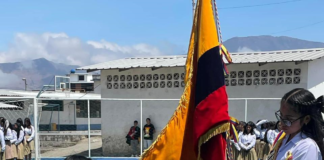 Alrededor de 278 mil estudiantes participaron en el Juramento a la Bandera
