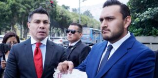 Francisco Barreiro, hijo de la vicepresidenta Verónica Abad, presentó este viernes 27 de septiembre una denuncia por intimidación y hostigamiento en Fiscalía.