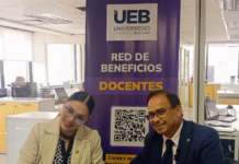 Este acto simbólico resalta la colaboración entre el Ministerio de Educación y la UEB, marcando un hito en su esfuerzo conjunto por mejorar el sistema educativo y asegurar oportunidades de desarrollo para toda la comunidad universitaria.
