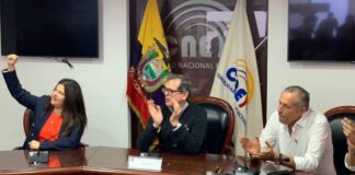 Este proceso se inició con una objeción presentada por Paúl Desamblanc, parlamentario andino y miembro del mismo partido. Desamblanc ya había intentado frenar la precandidatura de Rabascall ante el Consejo Nacional Electoral (CNE