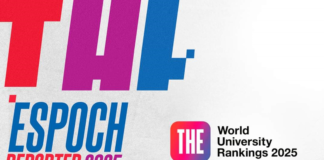 El estatus de “reporter” en el Ranking Mundial de Universidades de THE reconoce a las instituciones se encuentran en la trayectoria de crecimiento y mejora continua.