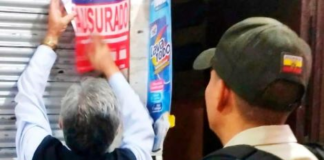 ARCSA clausuró local que tenía más de 11 mil productos en mal estado