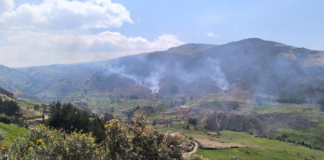 El lunes 11 de noviembre, la provincia vivió un día de emergencia sin precedentes, cuando tres incendios forestales estallaron casi simultáneamente, desatando una alarma que puso en vilo a toda la comunidad. Gracias a la rápida intervención de los equipos de bomberos y la eficiente coordinación del Centro Operativo Local ECU 911 Riobamba, los siniestros fueron controlados, pero no sin antes generar una peligrosa amenaza en varios sectores.