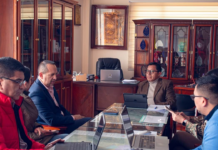 En el encuentro participaron Miguel Vásquez, viceministro del Ministerio de Inclusión Económica y Social (MIES); Carla Carrasco, directora distrital del MIES Riobamba-Chambo; y Doménica Peña, coordinadora zonal del MIES.