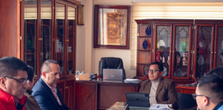 En el encuentro participaron Miguel Vásquez, viceministro del Ministerio de Inclusión Económica y Social (MIES); Carla Carrasco, directora distrital del MIES Riobamba-Chambo; y Doménica Peña, coordinadora zonal del MIES.