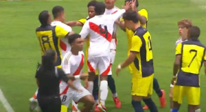 Lo que debía ser un amistoso preparatorio entre las selecciones Sub 20 de Perú y Ecuador terminó desbordado por los incidentes. La Tri y la Bicolor vivieron momentos de conflicto que empañaron la jornada en la que ambos equipos buscaban afinar detalles de cara a futuros torneos.