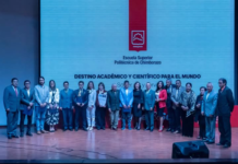 En el auditorio Dr. Romeo Rodríguez de la Escuela Superior Politécnica de Chimborazo (ESPOCH), se celebró el jueves 12 de diciembre la “I Jornada Académica en la Lucha Contra la Corrupción