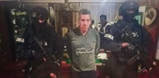 En un operativo simultáneo ejecutado en las provincias de Pichincha, Guayas y El Oro, las autoridades detuvieron a ocho personas, entre ellas el excoronel de la Policía Julio César Miño del Hierro y el capitán de la Armada Galo Manuel Litardo García
