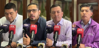 Los gobernadores de las provincias de Napo, Morona Santiago, Zamora Chinchipe y Pastaza, dieron una rueda de prensa este 17 de diciembre, en la ciudad de Puyo, refiriéndose a la construcción de la mega cárcel, que estuvo prevista en Archidona y que será construida en Salinas.
