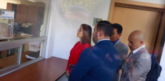 Viviana Veloz, presidenta de la Asamblea Nacional, presentó ante la Corte Constitucional una demanda de inconstitucional ad contra la Ley Recaudatoria, este 18 de diciembre del 2024.