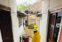 Intensas lluvias desataron inundaciones en varios sectores del cantón Guano, este 13 de diciembre, activando las alertas de emergencia, el Cuerpo de Bomberos respondió al llamado de auxilio.