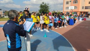 El viernes 13 de diciembre del 2024, a partir de las 08H00, la Unidad Educativa Particular “Leonardo Da Vinci”, realizó la inauguración de los “Juegos Deportivos Internes” en las canchas de la institución.