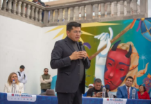 El viernes 24 de enero de 2025 a partir de las 11H00, John Vinueza, Alcalde de Riobamba, participó del lanzamiento oficial de la declaratoria del 2025 como el año del “Arte, Cultura y Deporte”.