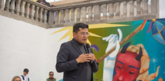 El viernes 24 de enero de 2025 a partir de las 11H00, John Vinueza, Alcalde de Riobamba, participó del lanzamiento oficial de la declaratoria del 2025 como el año del “Arte, Cultura y Deporte”.