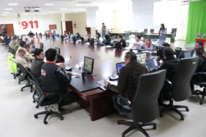 El pasado 26 de enero el ECU 911 coordinó el Segundo Simulacro Electoral Nacional en preparación para las elecciones generales del próximo 9 de febrero.