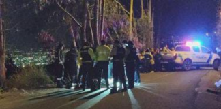 La calma de La Libertad, una tranquila localidad de la parroquia Constantino Fernández, en Ambato, se transformó en escenario de horror la noche del 13 de enero en una oscura y solitaria vía