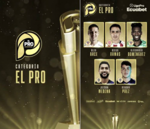 Esta distinción, que reconoce al mejor futbolista del torneo ecuatoriano, es el cierre de la temporada con una gala de reconocimiento a la excelencia en el campo.