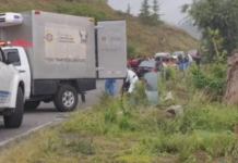La calma habitual de la parroquia Izamba, al norte de Ambato, se transformó en desconcierto y horror este sábado 18 de enero. Cerca de la iglesia de San Isidro, dos cuerpos sin vida fueron encontrados al costado de la carretera.