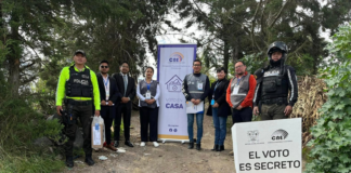 Con miras a las elecciones de febrero, el Consejo Nacional Electoral - Delegación Provincial de Chimborazo llevó a cabo el Simulacro Voto En Casa, el 24 de enero