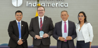 En un acto solemne celebrado en el Auditorio del Campus Simón Bolívar, la Universidad Tecnológica Indoamérica consolidó nuevas alianzas estratégicas con la firma de dos convenios interinstitucionales que fortalecerán el desarrollo académico, social y empresarial de la región.