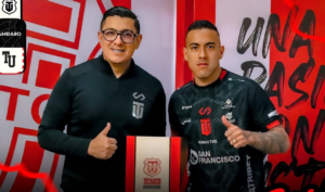 Después de un año y medio en el fútbol peruano, Andrés Chicaiza vuelve a Ecuador para sumarse a Técnico Universitario en la LigaPro 2025.
