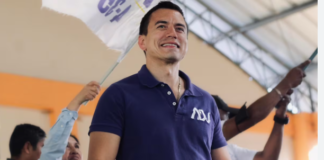 El presidente de Ecuador Daniel Noboa no pudo llegar a la provincia de Pastaza, este miércoles 29 de enero de 2025, donde tenía previsto participar en la firma del compromiso climático para fortalecer la gestión de bosques, biodiversidad y medios de vida con el gobierno provincial, a las 13h00.