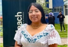 Erika Quishpi, estudiante del sexto semestre de Comunicación en la Universidad Nacional de Chimborazo (UNACH), ha sido seleccionada para participar en el programa Study of the U.S. Institutes (SUSI)