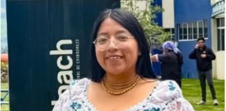 Erika Quishpi, estudiante del sexto semestre de Comunicación en la Universidad Nacional de Chimborazo (UNACH), ha sido seleccionada para participar en el programa Study of the U.S. Institutes (SUSI)