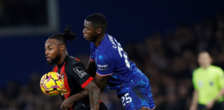 El Chelsea de Moisés Caicedo sigue sin encontrar la senda del triunfo en la Premier League, tras empatar 2-2 frente al Bournemouth, este 14 de enero del 2025 en Stamford Bridge.