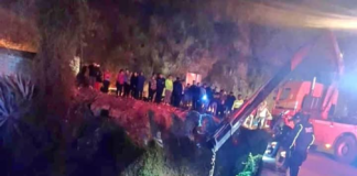 La noche del miércoles 15 de enero, un trágico accidente conmocionó al cantón Riobamba cuando un vehículo perdió el control y se precipitó al río, desde el puente de Cubijíes.