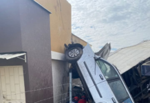 Un accidente de tránsito se registró la mañana del 23 de enero en la vía Ecológica, a la altura del sector del Estadio “El Globo”, en Ambato.