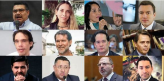 Dos mujeres y 14 hombres compiten por la Presidencia de Ecuador. El próximo 9 de febrero de sufragio general, se definirá si alguno de los 16 candidatos gana en primera vuelta o si dos contrincantes van a segunda vuelta, que será el 13 de abril.