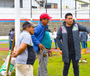 El pasado viernes 17 de enero realizó una inspección en el Estadio Olímpico Fernando Guerrero Guerrero, siendo la primera visita técnica destinada a supervisar los avances del convenio establecido entre la Federación Deportiva de Chimborazo y el Mushuc Runa Sporting Club.